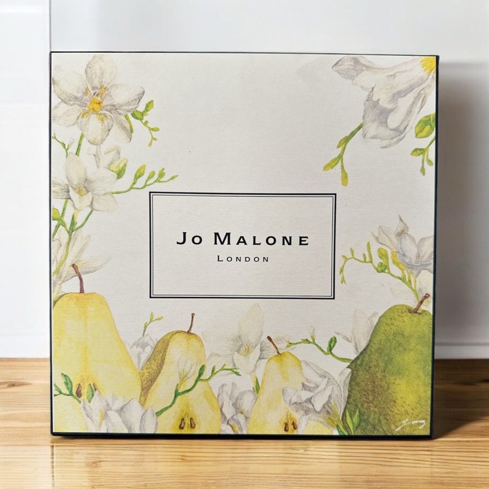 Authentic Jo Malone London Gift Box Perfect Condition Pear Gift Holiday